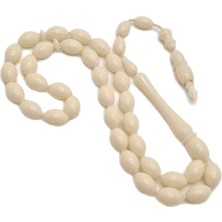 Han Ticarethane Arpa Kesim Beyaz Toz Kehribar Tesbih