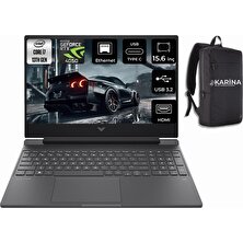 Hp Victus 15-FA1060NT Intel I7-13620H 64GB Ram 512GB SSD Rtx 4050 6gb 15,6" 144 Hz W11 Notebook A0BG5EA-03 (Outlet)