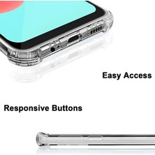 Piyasa Sepeti Xiaomi Mi 13 Antişok Arkası Sert Sararmaz Kenarları Yumuşak Şeffaf Silikon Kılıf