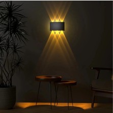 Günışığı Hüzmeli LED Aplik 220 V Haiti Su Geçirmez 10W 3200K Iç Dış Mekan Bahçe Aydınlatma