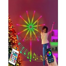 Epazzar Şerit Meteor LED App Uygulamalı & Kumandalı Dreamcolor 210+ Multifonksiyon Sese Duyarlı