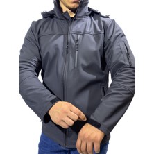 Bafaco Tekstil /  Soft Shell Antrasit Mont