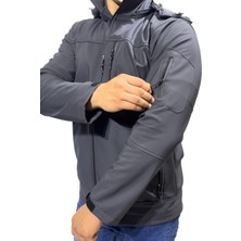 Bafaco Tekstil /  Soft Shell Antrasit Mont