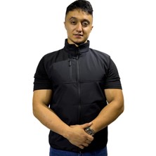 Bafaco Tekstil /  Soft Shell  Siyah Yelek