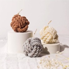 Arıca Pazarlama Yumak Mum Silikon Kalıbı