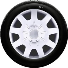 Sjs Sks Honda Jant Kapağı 15 Inc Kırılmaz 1 Takım 4 Adet NO:314