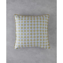 Vertex Çift Taraflı Kırlent Kılıfı 45X45 cm Lacivert – Yeşil