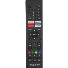 Sunny Weko Kl Sunny SN43LEDH6886 Netflıx-Google Play-Youtube-Prıme Vıdeo Tuşlu Ses Komutlu Lcd-Led Tv Kumanda