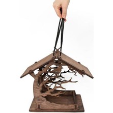 Xinhang Vintage Ahşap Çekici Ahşap Birdhouse Bahçe Hediyeler Avlu Villa Balkon Kuş Besleyici Açık Bahçe Dekorasyon | Kuş Kafesleri ve Amp;yuvalar (Yurt Dışından)