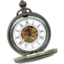 Xinhang Antik Bronz Steampunk Mekanik Erkekler Pocket Watch Zinciri | Cep ve Amp;fob Saatler (Yurt Dışından)