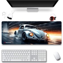 Sonic Touch Sonictouch Ultragrand Vosvos Gamer Oyuncu Xxl Gri Klavye Mouse Pad 40X90CM