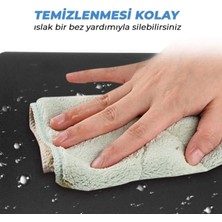 Sonic Touch Sonictouch Mozaik Ağaç Pürüzsüz Yüzey Kaymaz Taban Dikişsiz Kenar Gamer Oyuncu Mouse Pad 19X23CM