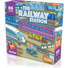 KS Games The Railway Station Pre School Puzzle 35 Parça