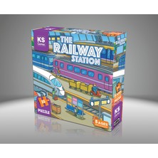 KS Games The Railway Station Pre School Puzzle 35 Parça