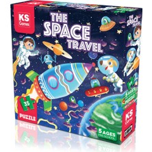 KS Games The Space Travel Pre School Puzzle 35 Parça