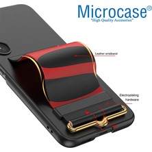 Microcase Samsung Galaxy S24 Plus Parmak Tutuculu Kayış Askılı Plastik Kılıf - AL3565