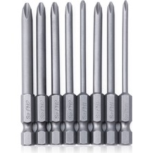 Fanxicm Adet 1/4in Hex Shank Matkap Uçları Manyetik Uzun Hex Phillips Kafa Tornavida Matkap Seti S2 Alaşımlı Çelik Güç Aracı Için (Yurt Dışından)