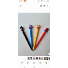Ceylan Kırtasiye Avengers Süper Kahramanlar Versatil Kalem, Marvel (4 lü Set)