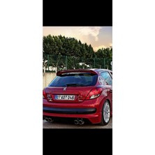 Woodhub Peugeot 207 Bagaj Spoiler Boyasız