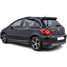 Woodhub Peugeot 307 (2000-2009) Uyumlu Arka Tampon Eki (Plastik)