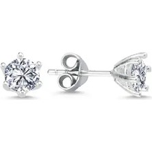 Safir Kuyumculuk Tektaş Erkek Pırlanta Küpe