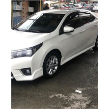 Woodhub Toyota Corolla Yan Marşpiyel (Çift)