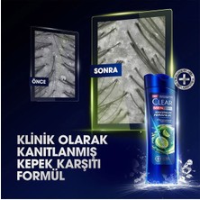 Clear Men Kepeğe Karşı Etkili Şampuan Maksimum Ferahlık 350 Ml X3