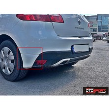 Woodhub Renault Megane 3 Hb Arka Tampon Flap Fiberglass Boyasız