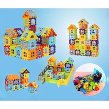 Puzzle City 3D  128 Parça Yapı ve Tasarım Blokları Eğitici Oyuncak