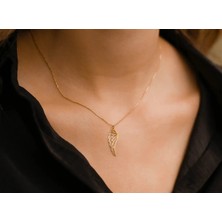 Safir Kuyumculuk Noachus Altın Kanat Kolye