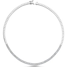 Safir Kuyumculuk LUXURY COLLECTİON 3,33ct Pırlanta Su Yolu Kolye