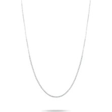 Safir Kuyumculuk LUXURY COLLECTİON 3ct Pırlanta Su Yolu Kolye