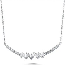 Safir Kuyumculuk Minimal Pırlanta Kolye