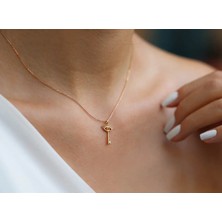 Safir Kuyumculuk Minimal Pırlanta Kolye