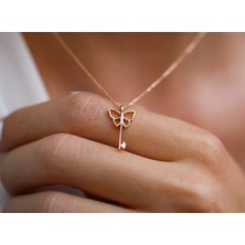 Safir Kuyumculuk Minimal Pırlanta Kolye