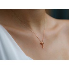 Safir Kuyumculuk Minimal Pırlanta Kolye