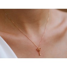 Safir Kuyumculuk Minimal Pırlanta Kolye