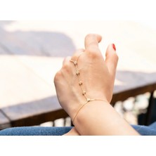 Safir Kuyumculuk Altın Yonca Şahmeran Bileklik