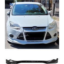 Woodhub Ford Focus 3 Makyajsız 2012-2014 Ön Ek (Plastik) Boyasız Focus 3 Ön-Karlık-Ek-Bodykit-Lip