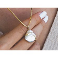 Safir Kuyumculuk Altın Tasarım İnci Kolye