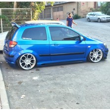 Woodhub Hyundai Getz Yan Marşpiyel (Plastik)