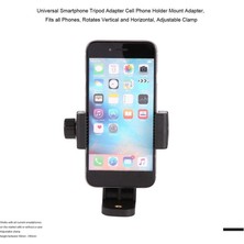 Kagen Evrensel Ayarlanabilir Tripod Bağlama Aparatı Cep Telefonu Klip Dikey Braket Klip Kelepçe Tutucu 360 Akıllı Telefon Adaptörü (Yurt Dışından)