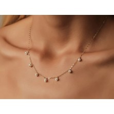 Safir Kuyumculuk Altın Tasarım İnci Kolye