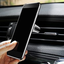 Kagen Evrensel Alaşım 360 Derece Dönen Parmak Yüzük Araba Hava Firar Telefon Tutucu Standı (Yurt Dışından)