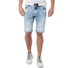 CK266 Normal Bel Slim Fit Erkek Kot Şort