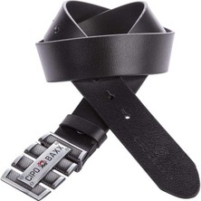 CG160 Logolu Erkek Deri Kemer