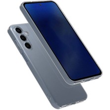 ZORE Galaxy S24 Fe Kılıf Süper Silikon Kapak-Şeffaf-Şeffaf