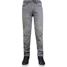 The Biker Jeans Urbanizer Grey Korumalı Motosiklet Kot Pantolonu