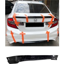 Woodhub Honda Civic Fb7 (2012-2016) Modulo Arka Ek-Difüzör (Plastik) Boyasız Fb7 Arka-Difizör-Bodykit-Ek