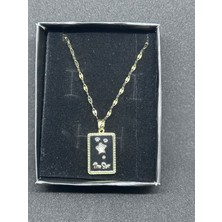 Elegante Tarot Çelik Kolye